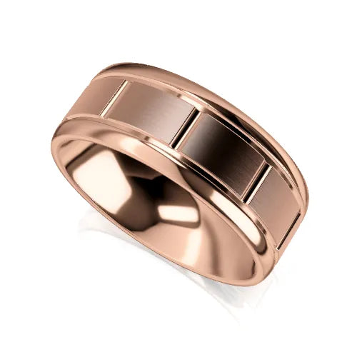Santiago Wedding Ring copper