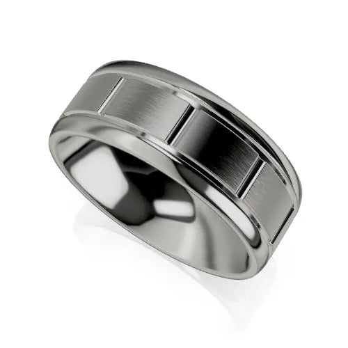Santiago Wedding Ring silver