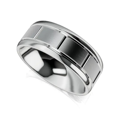 Santiago Wedding Ring greyish