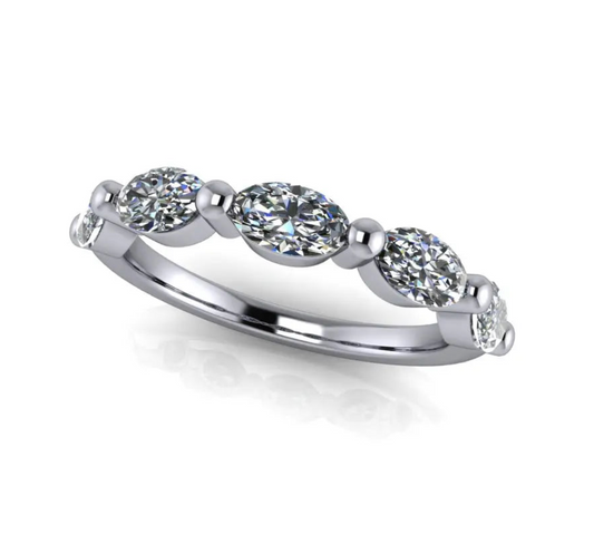 Bianca Design Natural Diamond Wedding Band