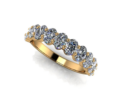 Charlet Design Natural Diamond Wedding Band