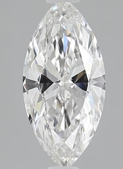 F Colour VS1 Clarity 0.80ct Lab Grown Maquise cut Diamond