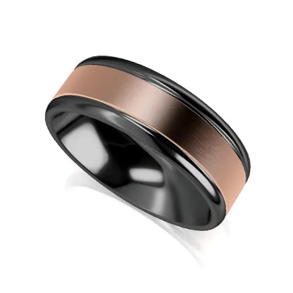 Sebastian Wedding Ring rose gold