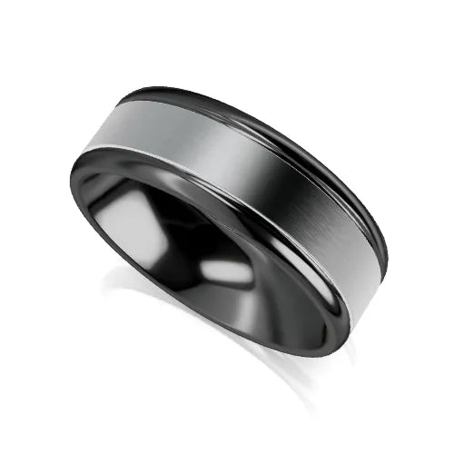 Sebastian Wedding Ring silver