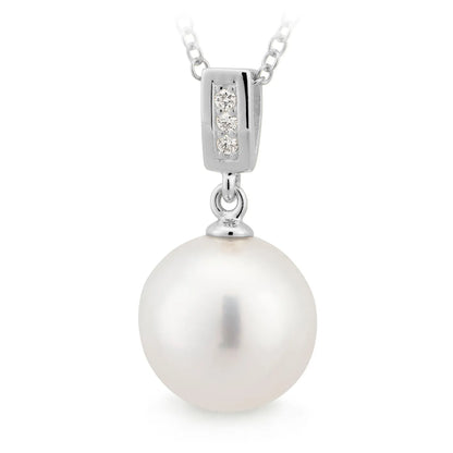 South Sea Pearl & Diamond Pendant