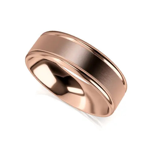 Theodore Wedding Ring full rose gold