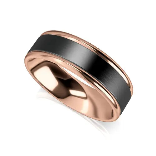 Theodore Wedding Ring zinc rose gold