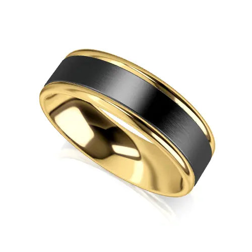 Theodore Wedding Ring zinc gold 
