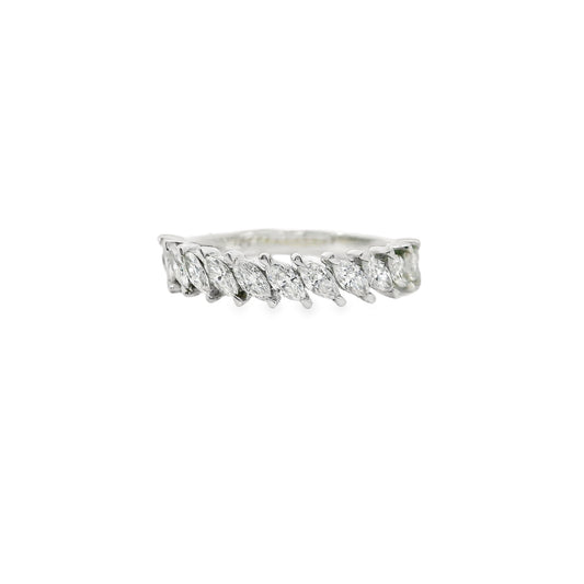 Rosa Design Natural Diamond Wedding Band