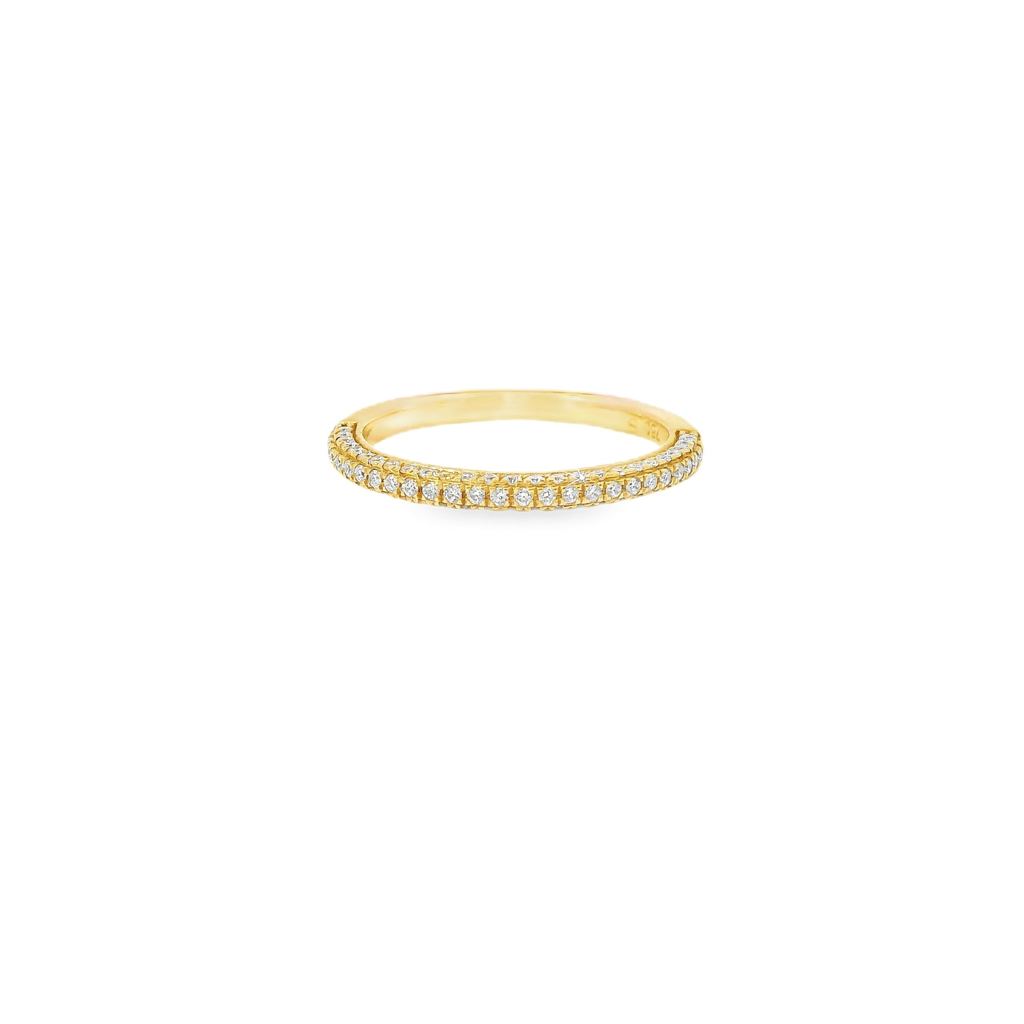 18ct Rose Gold Sophie Design Natural Diamond Wedding Band