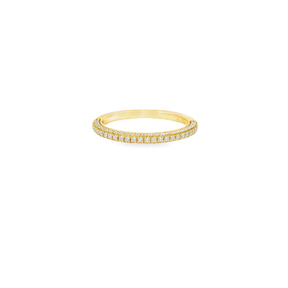 18ct Rose Gold Sophie Design Natural Diamond Wedding Band