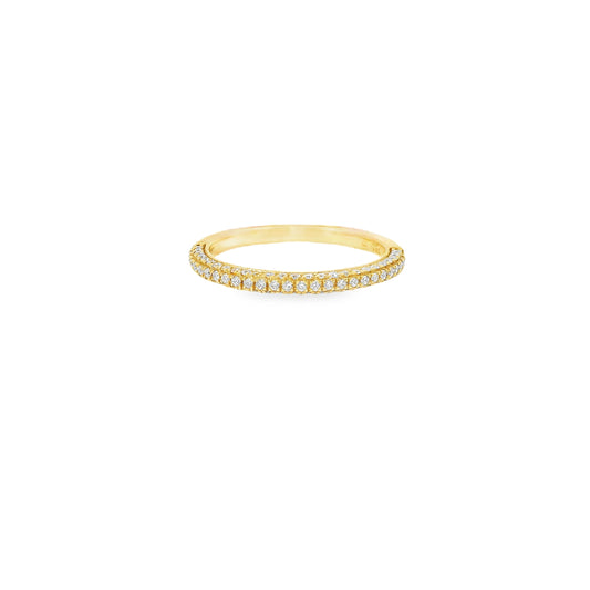 18ct Rose Gold Sophie Design Natural Diamond Wedding Band