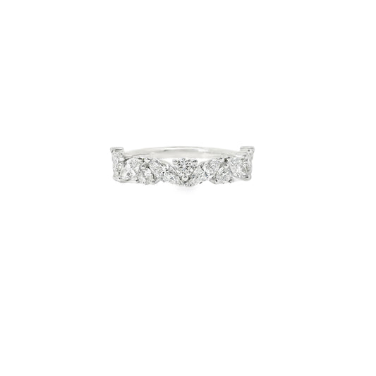 Grace Design Natural Diamond Wedding Band