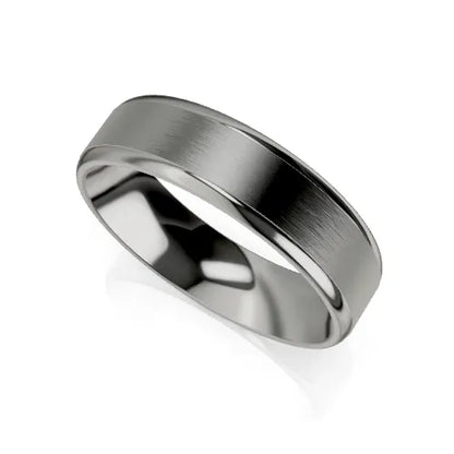Vincent Wedding Ring silver