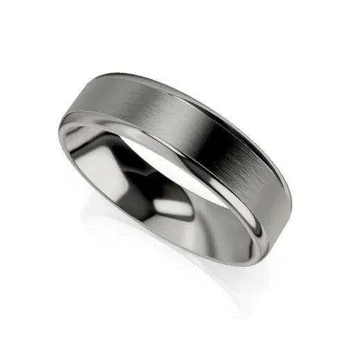 Vincent Wedding Ring silver