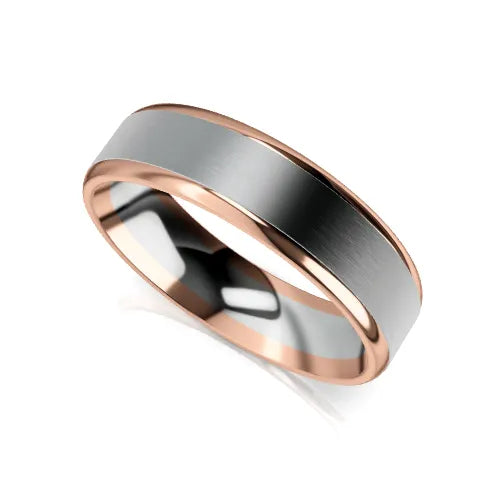 Vincent Wedding Ring rose gold