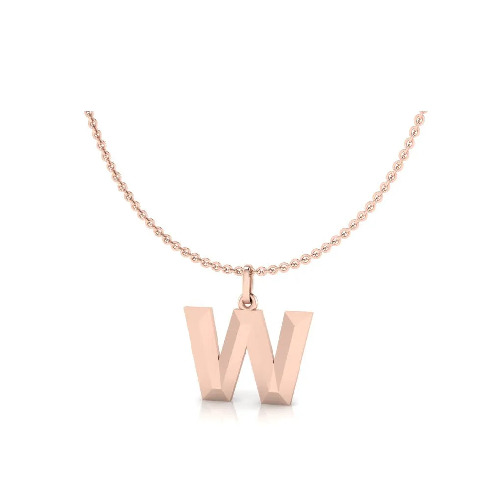 W-Initial-Pendant-Rose