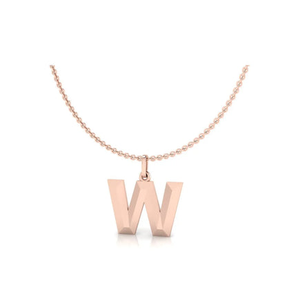 W-Initial-Pendant-Rose
