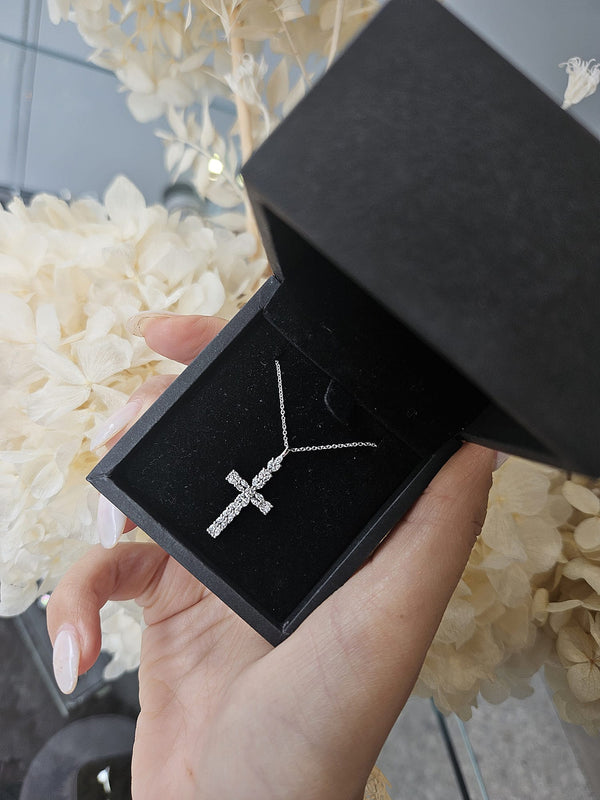 Marquise Diamond Cross