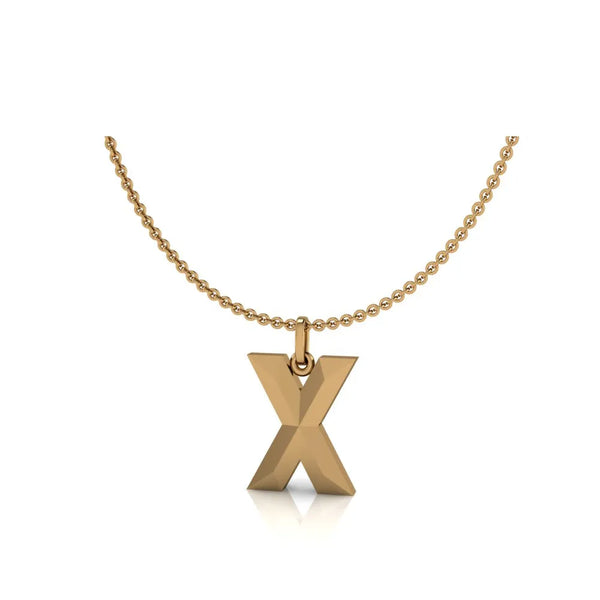 X-Initial-Pendant-Yellow
