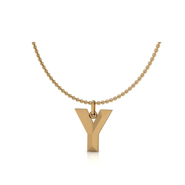 Y-Initial-Pendant-Yellow