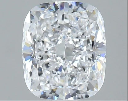 D colour VS1 clarity 1.76ct Natural Cushion cut Diamond