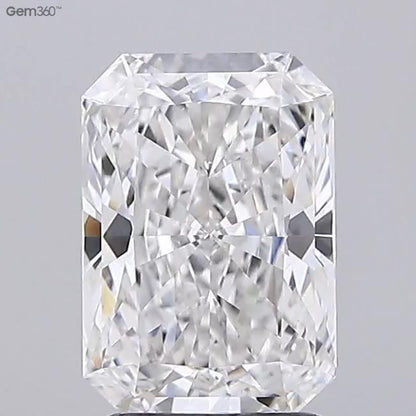 E colour VS1 clarity 2.20ct Lab Grown Radiant cut Diamond