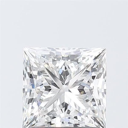 F Colour VS1 clarity 1.57ct Lab Grown Princess cut Diamond