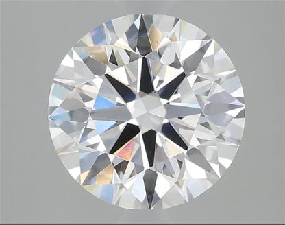 F colour VS1 clarity 1.93ct Lab Grown Round Brilliant Cut Diamond