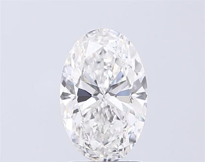 D Colour VVS2 Clarity 1.71ct Lab Grown Oval cut Diamond