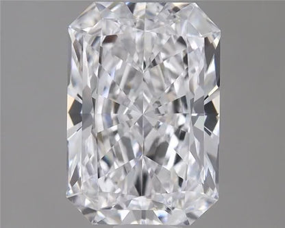 D colour VVS1 clarity 1.73ct Lab Grown Radiant cut Diamond
