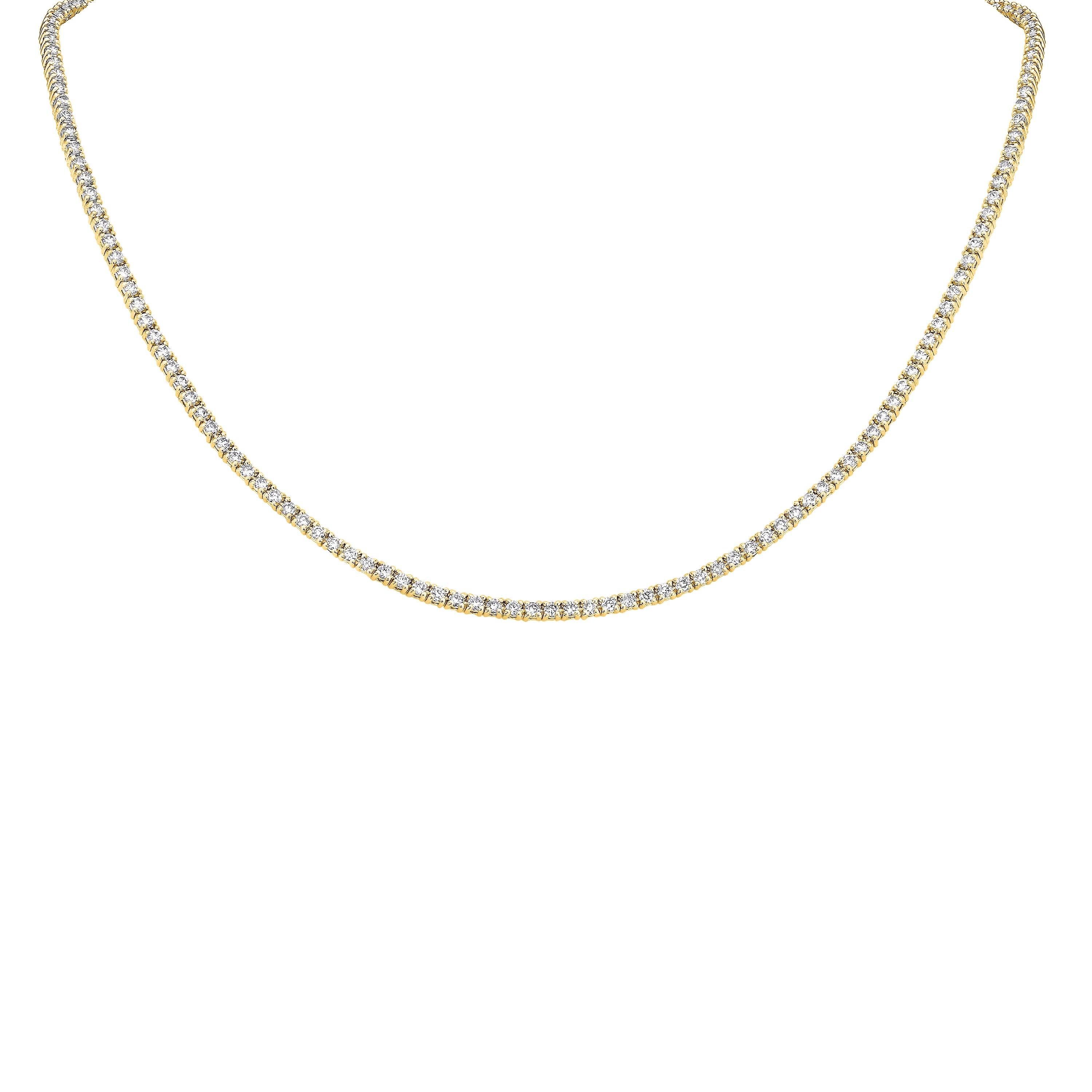 Micro diamond tennis deals necklace