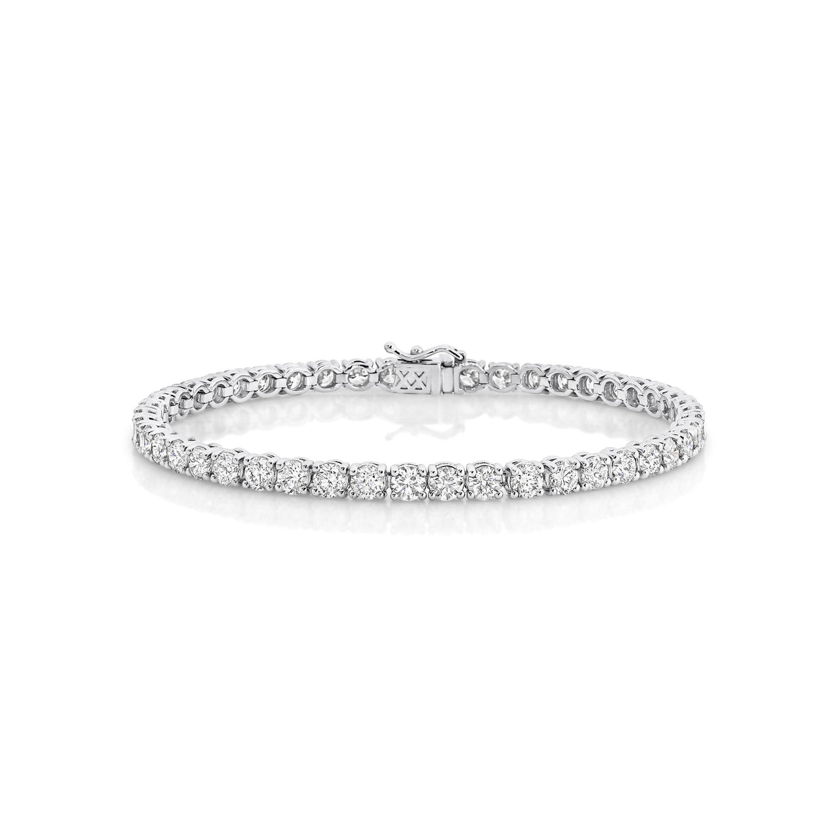 6.00ct Lab Grown Diamond Tennis Bracelet - Michael Arthur Diamonds