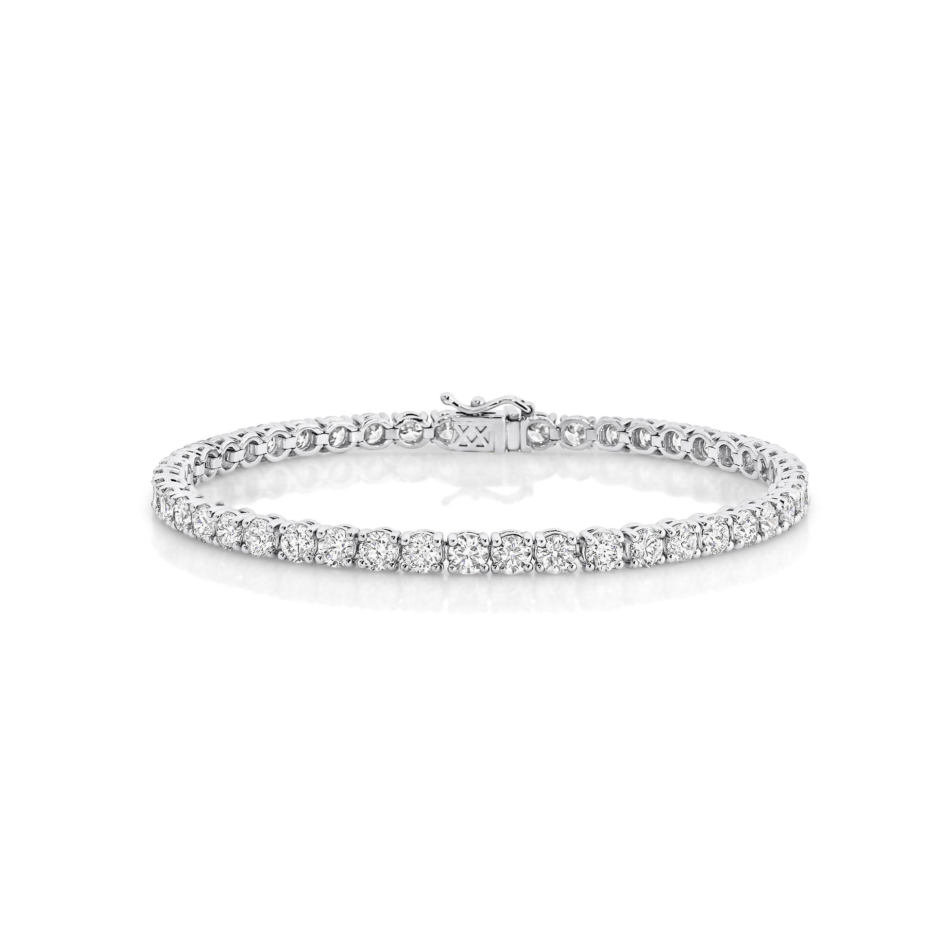 8.00ct Lab Grown Diamond Tennis Bracelet - Michael Arthur Diamonds