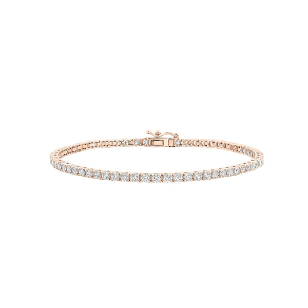 3.50ct Lab Grown Diamond Tennis Bracelet - Michael Arthur Diamonds