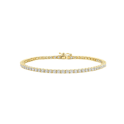 3.35ct Natural Diamond Tennis Bracelet - Michael Arthur Diamonds