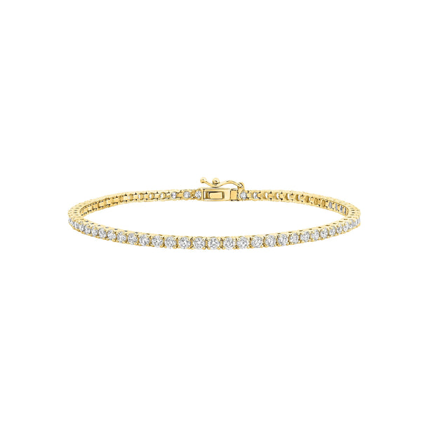 3.50ct Lab Grown Diamond Tennis Bracelet - Michael Arthur Diamonds