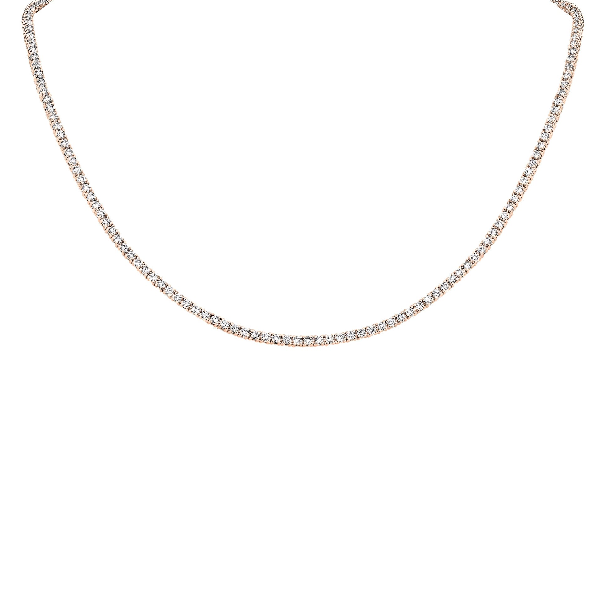 5.20ct Diamond Tennis Necklace - Michael Arthur Diamonds