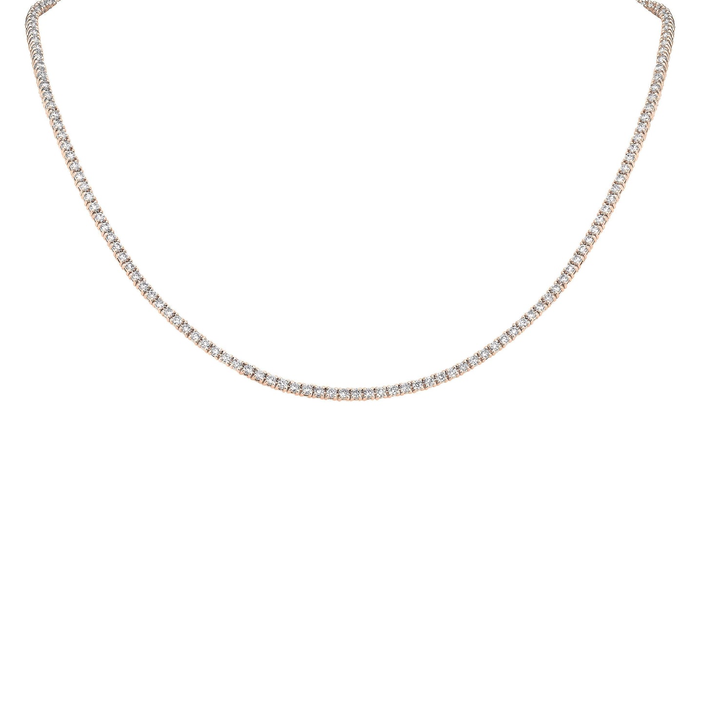 8.70ct Diamond Tennis Necklace - Michael Arthur Diamonds