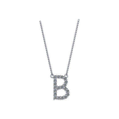 Diamond Initial Pendant