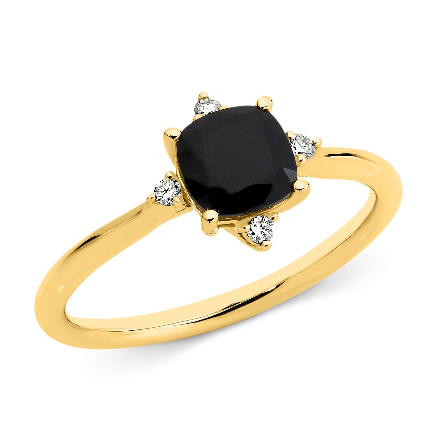 Black sapphire diamond Clearance