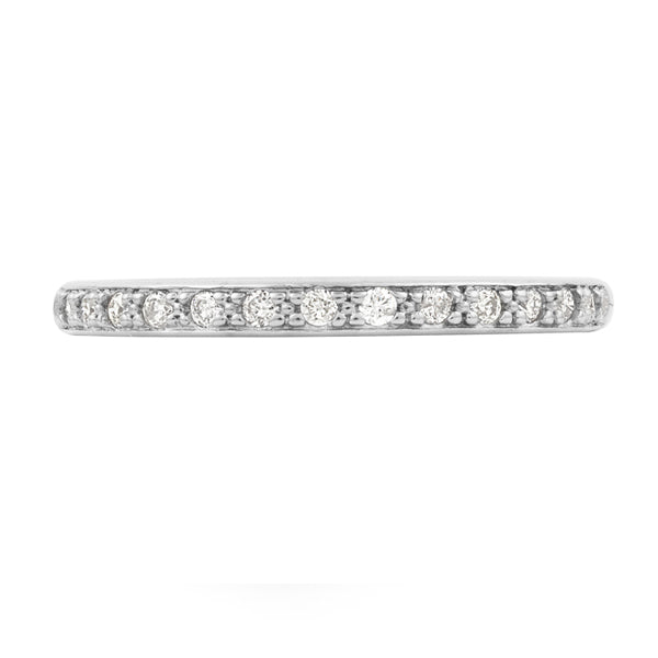 Diamond Bead Set Dress Ring