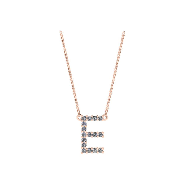 Diamond Initial Pendant