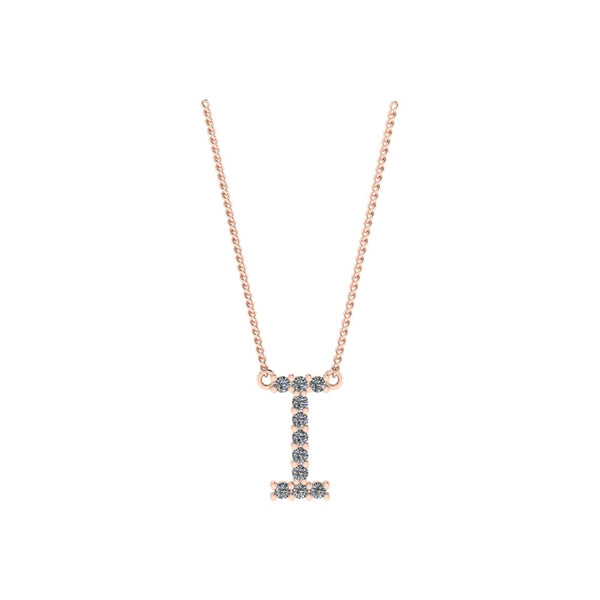 Diamond Initial Pendant