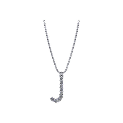 Diamond Initial Pendant