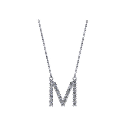 Diamond Initial Pendant