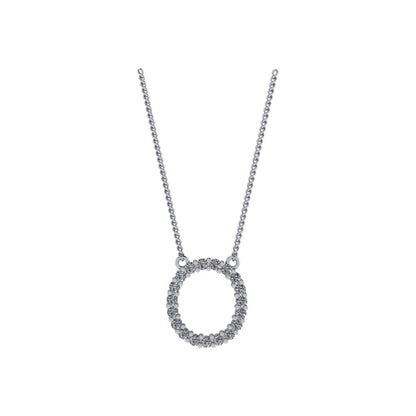 Diamond Initial Pendant