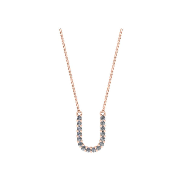 Diamond Initial Pendant