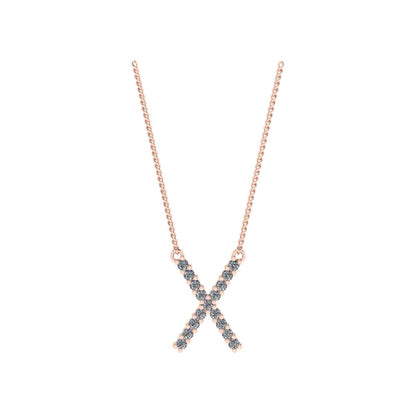 Diamond Initial Pendant