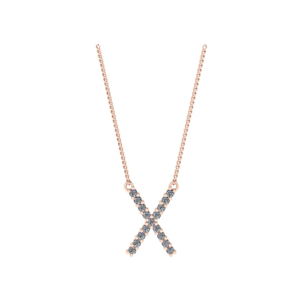 Diamond Initial Pendant